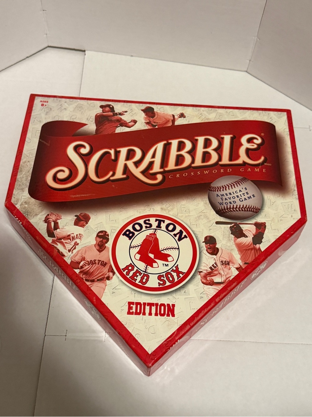 Scrabble Boston Red Sox Edition Board Game - COMPLETE